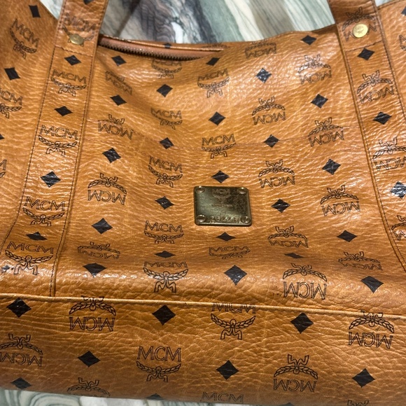 MCM Leather Tote - Picture 1 of 7